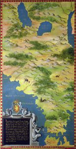 Carte du détroit de Magellan